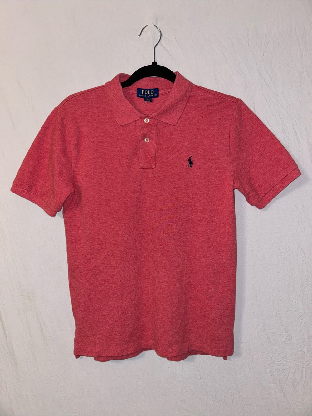 Polo by Ralph Lauren Boys Red Short-Sleeve Polo Shirt Large 14-16